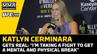 Katlyn Cerminara Reveals Emotional Struggles With Fertility Treatment | UFC 299