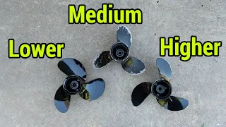 Why your boat engine/outboard/inboard needs 3 propellers? | 3 Pitchs - OOW Outdoors