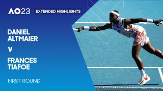 Daniel Altmaier v Frances Tiafoe Extended Highlights | Australian Open 2023 First Round