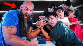 Why It's IMPOSSIBLE To Beat Him At Arm Wrestling...