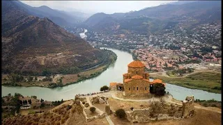 View with Jvari Monastery on city / Вид с монастыря Джвари на город (16.09.2018)