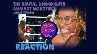 REACTION | Coop Troop Live on Mike Tyson - The Brutal Knockouts against Monsters