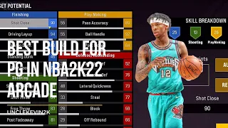 THE BEST POINT GUARD BUILD STEPHEN CURRY + JA MORANT 95 OVERALL | NBA 2K23 ARCADE MYCAREEER