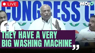 LIVE | "It cleans human beings; it cleans corrupt people" | Mallikarjun Kharge in Trivandrum, Kerala