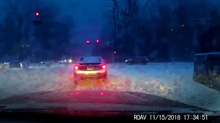 3 Hours of Driving Home in a New Jersey Snow Storm 2018