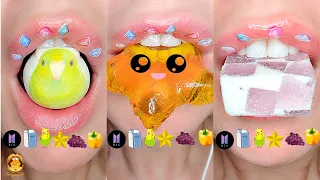 ASMR Eating Emoji Food Challenge TikTok Mashup 2022  Mukbang 먹방