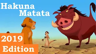 The Lion King 1994 - Hakuna Matata (with 2019 audio)