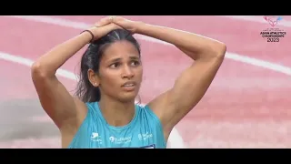 100mts HURDLES FINALS | ASIAN ATHLETIC CHAMPIONSHIP 2023 | JYOTHI YARRAJI FROM INDIA WINS | 13.09