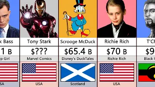 Richest Movie Characters Comparison