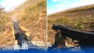 Ukraine's 3rd Assault Brigade creep up and ambush Russian positions near Bakhmut