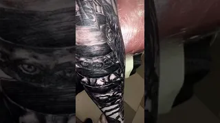 Dark horror tattoo