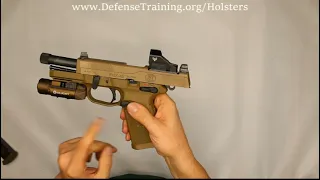 FN FNX 45 Tactical disassembly and reassembly