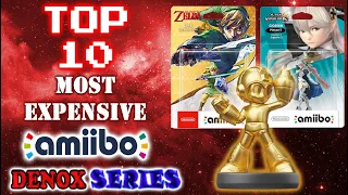 TOP 10 MOST EXPENSIVE AMIIBO OF ALL TIME (US ONLY) 2018 - DenoxSeries