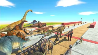 ALL Dinosaurs Spear Test - Animal Revolt Battle Simulator