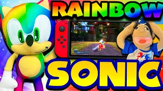 SuperSonicBlake: Rainbow Sonic!