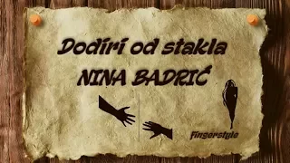 Dodiri od stakla - NINA BADRIĆ [cover/fingerstyle/instrumental/tekst]