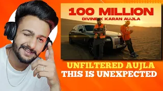 Reaction on 100 Million - DIVINE X KARAN AUJLA (Official Music Video)