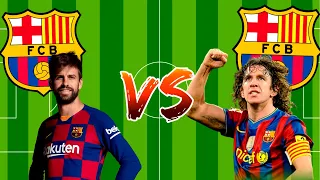 Gerard Pique vs Carles Puyol