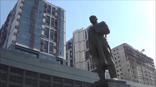 ЗиЛ. Весна 2020. Памятник Ленину, Инженерный корпус, главная аллея