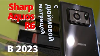 Дюймовый сенсор на андроиде за 20 тысяч( или Sharp Aquos R6 в 2023)