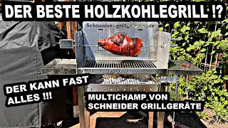 Multi Champ Schneider Grillgeräte der Beste Holzkohle Grill ? | The BBQ BEAR