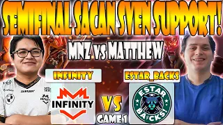 INFINITY VS ESTAR_BACKS BO3[GAME 1]SEMIFINAL-MATTHEW, PARKER VS MNZ-RES REGIONAL SERIES:LATAM 2-DOTA