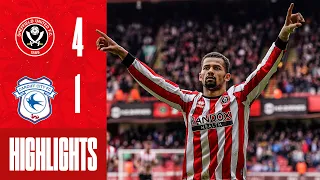 Ndiaye Goal as Blades net FOUR 🔥 | Sheffield United 4-1 Cardiff City |  EFL Championship highlights