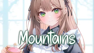 「Nightcore」 Mountains - Jonas Blue, Galantis, Zoe Wees ♡ (Lyrics)