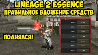 Правильное вложение средств в Lineage 2 Essence.