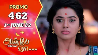ANBE VAA | Episode 462 Promo | அன்பே வா | Virat | Delna Davis | Saregama TV Shows Tamil