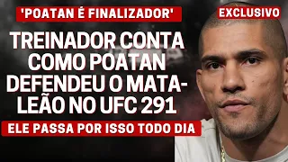 EXCLUSIVO: TÉCNICO EXALTA JIU-JITSU DE POATAN APÓS LUTA NO UFC 291