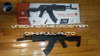 Unboxing The New Crosman AK1 Full Auto .177 Caliber Air Rifle