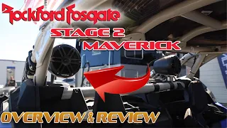 Rockford Fosgate Stage 2 Can Am Maverick X3 System