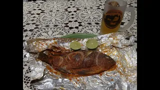 Mojarras tilapia empapeladas