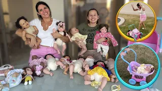 QUEM É A MELHOR MÃE DE uma BEBÊ REBORN  EM 24 HORAS!