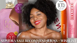 SEPHORA VIB SALE RECOMMENDATIONS | SEPHORA SALE WISHLIST | SPRING 2023 | KENSTHETIC