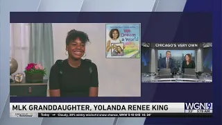 Yolanda Renee King, granddaughter of Dr. Martin Luther King Jr. & Coretta Scott King shares her new