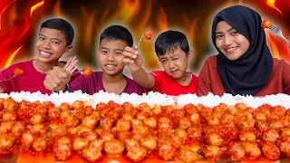 TEPAARRR‼️🔥 MUKBANG PENTOL MERCON 5KG CABE | SEMUA KEPEDESAN 🥵