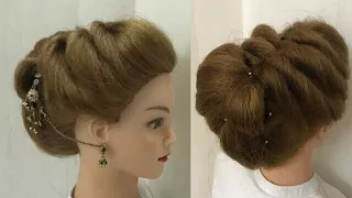 2 Easy & Beautiful Hairstyles for Wedding or Function Прически