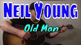 Neil Young - Old Man - Fingerpicking Guitar Cover - TABS AVAILABLE