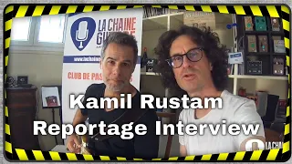 Reportage de l'interview de Kamil Rustam lors de son passage à Paris le 16/07/18