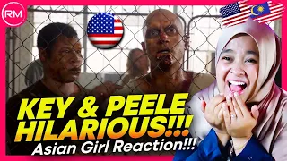 Asian Girl React To Key & Peele A Zombie Extra’s First Day on Set