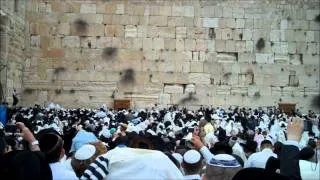 Priest Blessing Passover 2011 Western wall