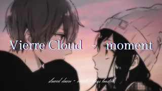 Vierre Cloud - moment {𝑠𝑙𝑜𝑤𝑒𝑑 𝑑𝑜𝑤𝑛 + 𝑟𝑒𝑣𝑒𝑟𝑏 + 𝑏𝑎𝑠𝑠 𝑏𝑜𝑜𝑠𝑡𝑒𝑑}