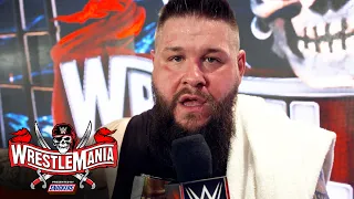 Kevin Owens hopes he stunned Sami Zayn back to reality: WrestleMania 37 Exclusive, April 11, 2021