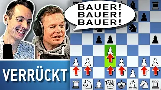 10 ZÜGE lang nur Bauern ziehen! || Hand & Brain mit Jan Gustafsson