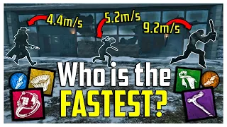 All 27 Killers Ranked Slowest to Fastest! (Dead by Daylight)