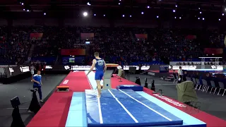 DOLGOPYAT Artem (ISR) - 2019 Artistic Worlds, Stuttgart (GER) - Qualifications Vault 1