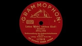 "Liebes Mädel, schönes Kind!" Herms Niel 1942