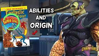 Super Skrull - Feb Champ | The Skrull Who Has All Of The Fantastic Four's Abilities! | Origin Story